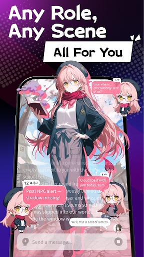 Rubii应用内对话画面之角色主页